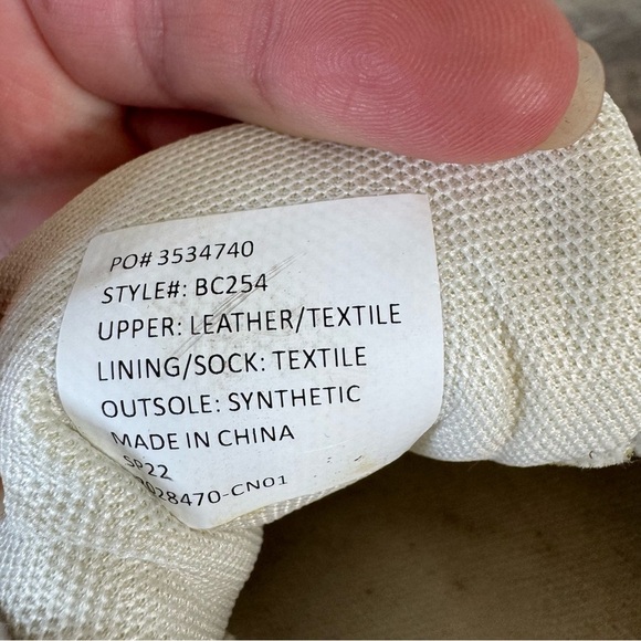 J Crew City Sneakers Leather upper poly lining Extra comfortable footbed - Pink - Picture 7 of 8